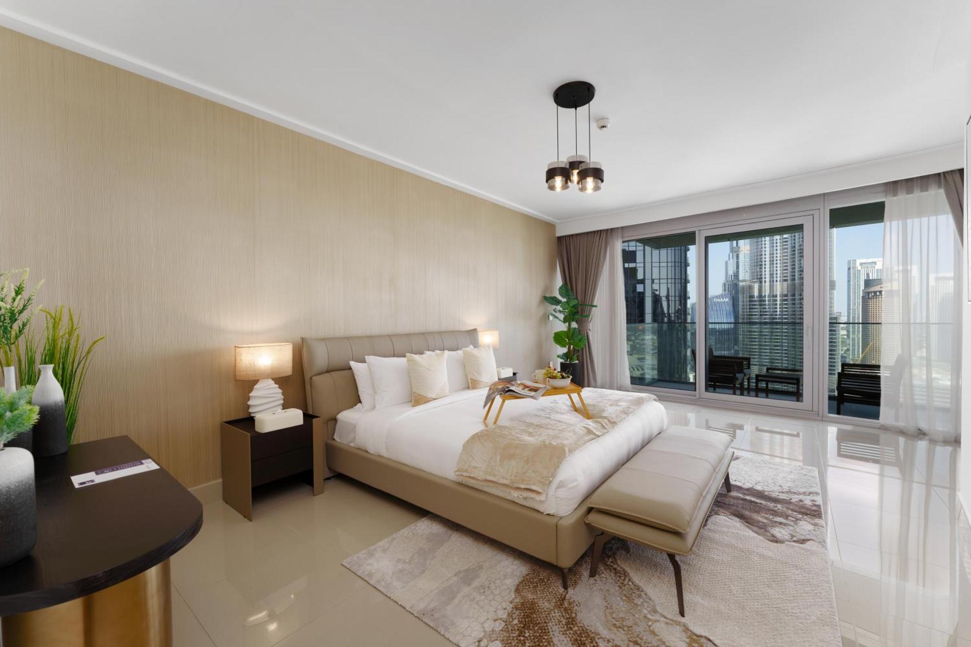 Maison Privee - Ultimate Living With Front-Row Views Of Burj Khalifa & Dubai Fountains Eksteriør bilde