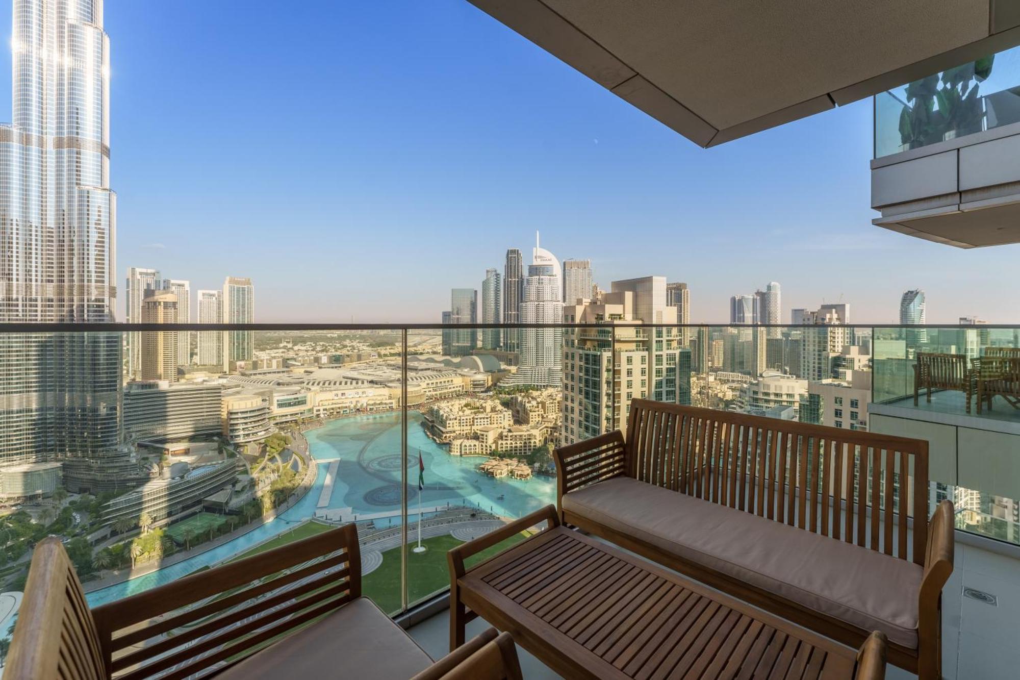 Maison Privee - Ultimate Living With Front-Row Views Of Burj Khalifa & Dubai Fountains Eksteriør bilde