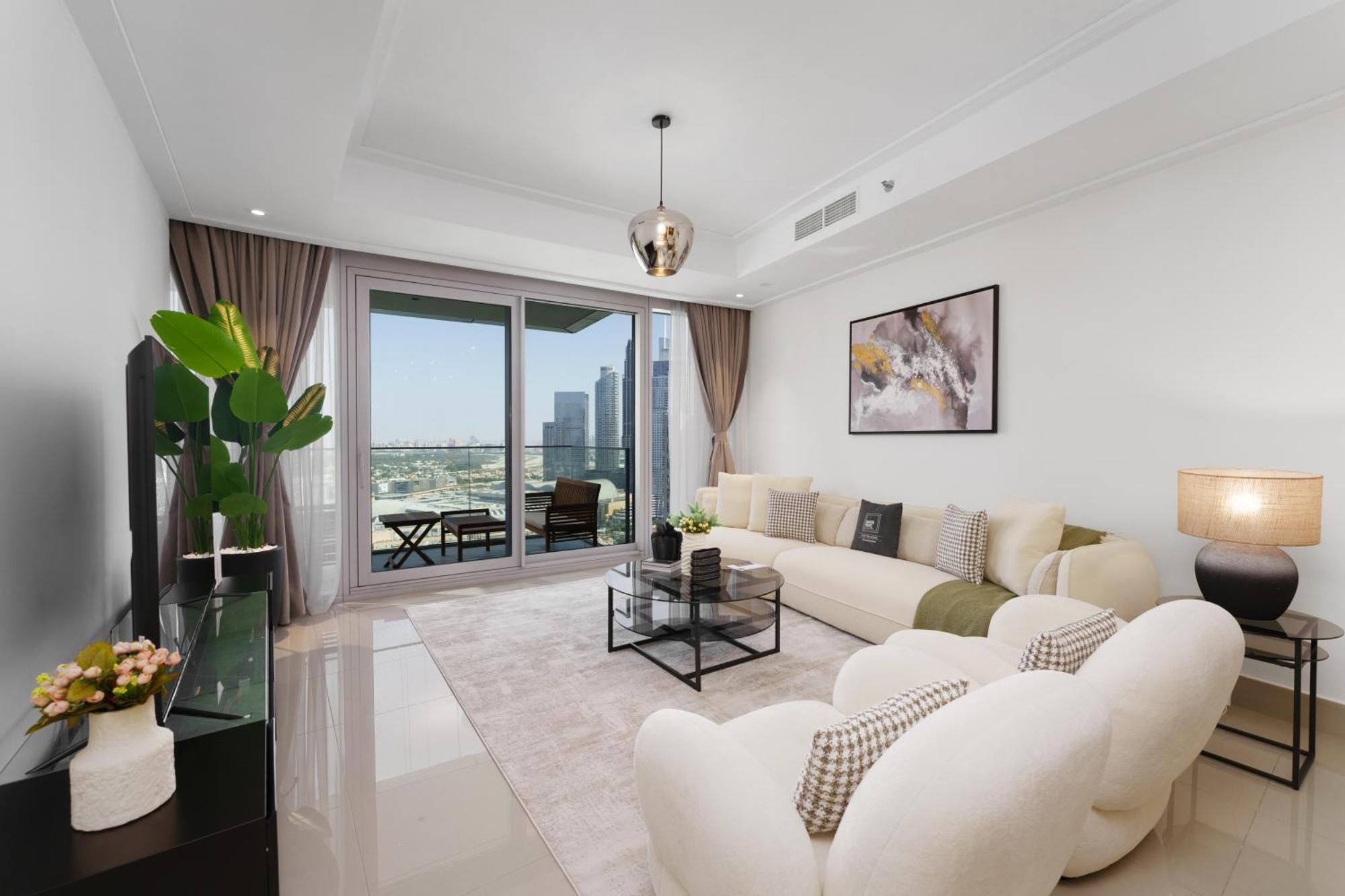 Maison Privee - Ultimate Living With Front-Row Views Of Burj Khalifa & Dubai Fountains Eksteriør bilde