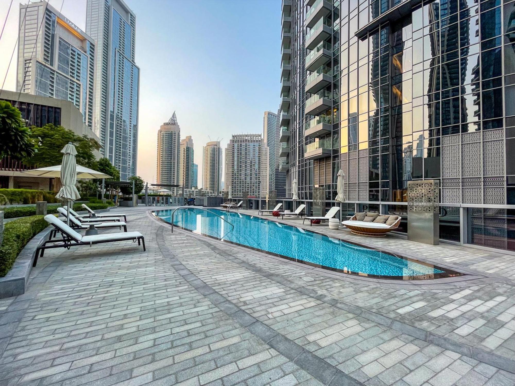 Maison Privee - Ultimate Living With Front-Row Views Of Burj Khalifa & Dubai Fountains Eksteriør bilde