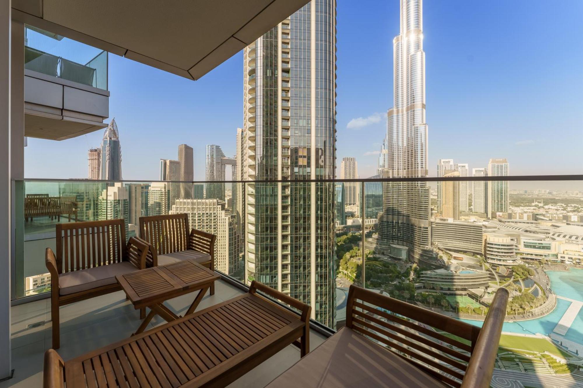 Maison Privee - Ultimate Living With Front-Row Views Of Burj Khalifa & Dubai Fountains Eksteriør bilde